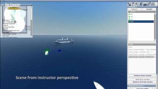 Virtual maritime anti piracy hijacking scenario [upl. by Nonnahs]