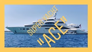 SUPER YACHT quot ACE quot Luxury motor mega yacht built in 2012 by Lurssen 28543ft 87m❗❗ MEGA YACHTS [upl. by Barkley900]