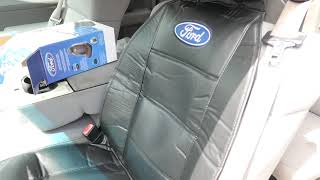 Ford F150  Leather Seat Cover [upl. by Abbey]