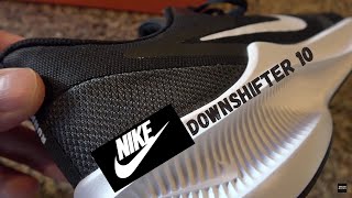 Nike Downshifter 10 running shoes review and unboxing [upl. by Rizzo]