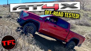 2023 GMC Sierra 1500 AT4X AEV First Dirt Is This the Most Capable OffRoad GMC Sierra Yet [upl. by Adamo]