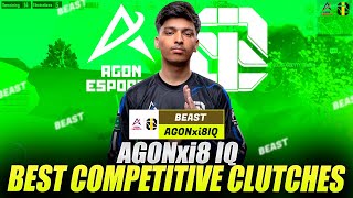 AGONxi8IQ BEST COMPETITIVE CLUTCHES 😍  i8IQ COMPETITIVE CLUTCHES  CLUTCH SERIES PART  4 [upl. by Eliak]