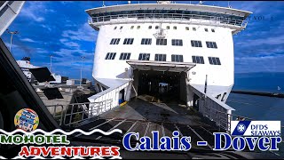 Calais  Dover DFDS Seaways Ferry Channel Crossing in July 2022 [upl. by Patt]