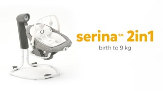 Joie serina™ 2in1  Leading Swing amp Rocker for Newborns [upl. by Eerased118]