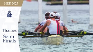 KARZV De Hoop NED v Leander Club  Thames  Henley 2023 SemiFinals [upl. by Buzzell]