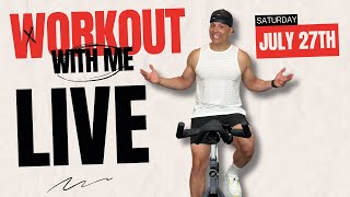 LIVE Indoor Cycling Workout  45minute Ride [upl. by Kurtz]