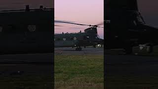 RAF Chinook taxiing [upl. by Calendre363]