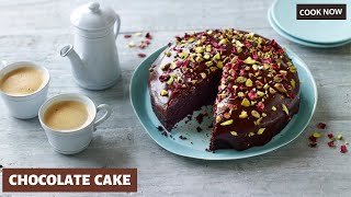 Luscious Chocolate Cake Recipe l Without Oven Chocolate Tea Cake l Easy Cocoa Powder Cake Recipe 🎂 [upl. by Ania]