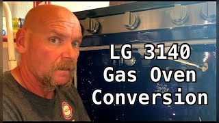 How To Convert An LG Gas Oven Range From Natural Gas To Propane  LG 3194  Natural Gas To Propane [upl. by Nnaeed]