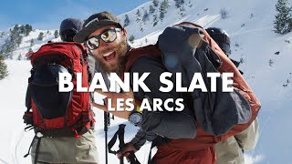 Choose Your Freeski Line on a Blank Slate Les Arcs FR  Salomon TV [upl. by Nylekcaj]