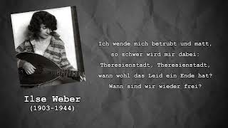 Ilse Weber – Ich wandre durch Theresienstadt Gesang und Piano [upl. by Tenay]