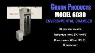 Caron 6030 environmental chamber 3137CC INC [upl. by Kowatch]