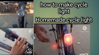 How To Make a Cycle Brake Light  Cycle Brake Light Kaise banaya  Cycle Brake Light [upl. by Niatsirt162]