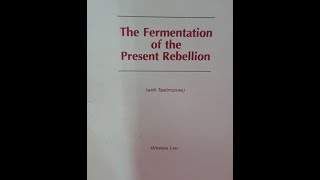 Addressing “Glaring Omissions in ‘The Fermentation of the Present Rebellion’” Part 8 [upl. by Salb]