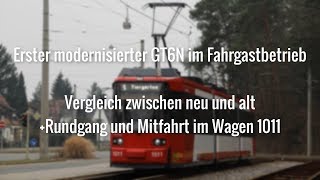 Bahnvideo Erster modernisierter GT6N der VAG Nürnberg [upl. by Aneerol]