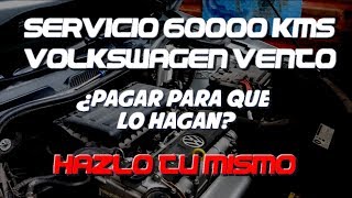 Afinación Servicio 60000 kms Volkswagen Vento 2016 2017 2018 2019 [upl. by Corin38]