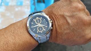 CITIZEN ECODRIVE GN4WS Mens Chronograph Wristwatch  REVIEW [upl. by Moritz356]