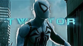 Spiderman Insomniac Anti Venom Suit  Scene PackTwixtor no CC and with CC [upl. by Notlrahc605]