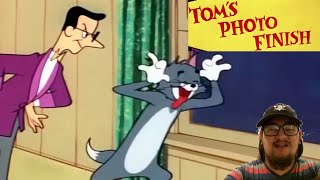 Tom and Jerry Toms Photo Finish 1957  First Time Watching Can a Photo Reveal Jerrys Mischief [upl. by Annawal]