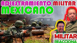 MILITAR COLOMBIANO Reacciona al ADIESTRAMIENTO del Ejército MEXICANO [upl. by Nnaer181]