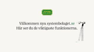 Introduktion till Systembolagets nya webbsida [upl. by Martinelli]