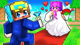 Nico MARRIED His CRUSH In Minecraft [upl. by Ettevad]