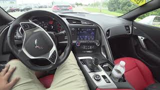 2019 Chevrolet Corvette Grand Sport Automatic POV Review [upl. by Schou62]