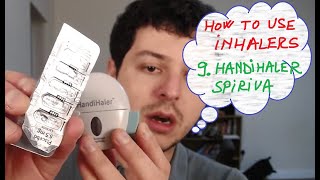 9 How to use inhalers  Handihaler Spiriva [upl. by Towbin627]