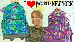 I ❤️ JWORLD NEW YORK  Backpack Review [upl. by Waddell756]