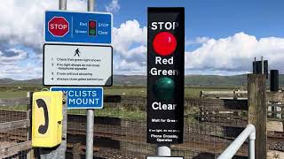 Underhill MWL Userwork Level Crossing Cumbria Tuesday 16042024 [upl. by Mendelson]