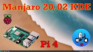 Manjaro 2002 KDE Raspberry Pi 4 2Ghz Overclock [upl. by Michaelina]