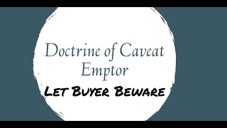 Doctrine of Caveat Emptor Meaning Essential elements and Exception Business law BBA B com Tamil [upl. by Amary]