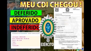 ALISTAMENTO MILITAR MEU CDI CHEGOU  CERT DISPENSA DE INCORPORAÇÃO alistamento militar exército [upl. by Yesnil]