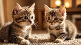 Watch my Cute Cats and Kittens Relaxing Cat Video Cat lover Show Love cats kitten [upl. by Avron]