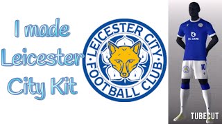 I made a Leicester City home kit… [upl. by Yekcor]