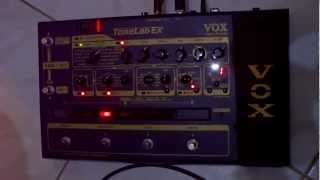 Mesa Boogie vs Electro Harmonix Tubes in Vox ToneLab EX [upl. by Ihsoyim661]