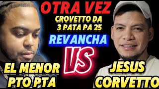 EL MENOR 🆚 CROVETO DE US4000 CROVETTO DA 3 PATA PA 25 [upl. by Carling]