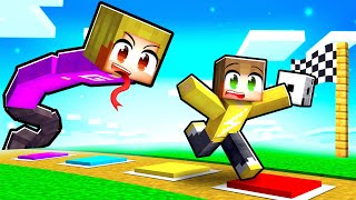 Mick vs Giel Minecraft Slangen en Ladders [upl. by Andrey]