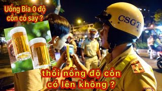 Bia 0 độ cồn có say Thổi Nồng Độ Cồn có lên không [upl. by Durnan]