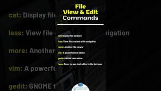 💥Linux Tips  Linux Commands  File View amp Edit IPCiscocom linux [upl. by Favien]