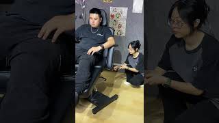 Do you know the correct way to use the tatartist chair tatartist tattoochair tattoofurniture [upl. by Leuneb]