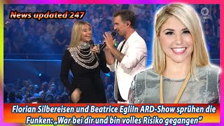 Florian Silbereisen und Beatrice EgliIn ARD Show sprühen die Funken „War bei dir und bin volles Ris [upl. by Odnomyar]