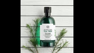 The body shop tea tree skin clearing face wash  review  Pakistani YouTubers styleyourlifewitherum [upl. by Hameean375]