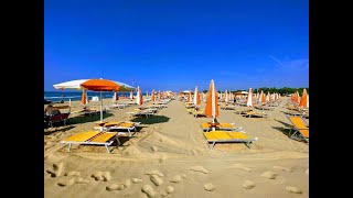 Bibione Beach Luna Park Hotel Alemagna 082023 [upl. by Laertnom560]