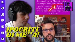 MANUXO DIFENDE BLUR DALLE CRITICHE DI CICCIOGAMER SUGLI SPONSOR E SCOPRE IL DISSING DI UN RAGAZZO [upl. by Anoel382]