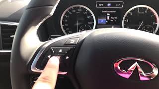 2018 Infiniti QX30 Park Assist Feature [upl. by Maisey]