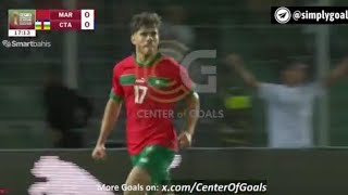 Abdessamad Ezzalzouli Goal Morocco vs Central African Republic 40 Goals and Extended Highlights [upl. by Reinaldo568]