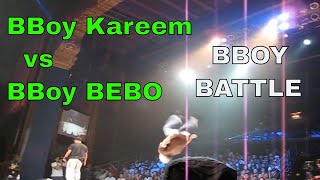 BBOY Kareem vs BEBO breakstreet [upl. by Odnala]