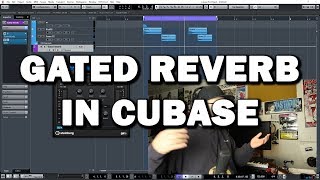 Cubase Tutorial Gated Reverb for 80s Phil Collins Snares [upl. by Bee55]