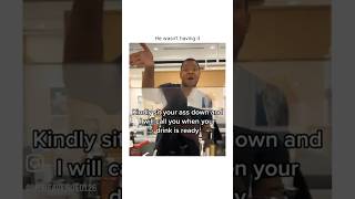 Starbucks Guy Humbles Customer shorts [upl. by Attenrad893]